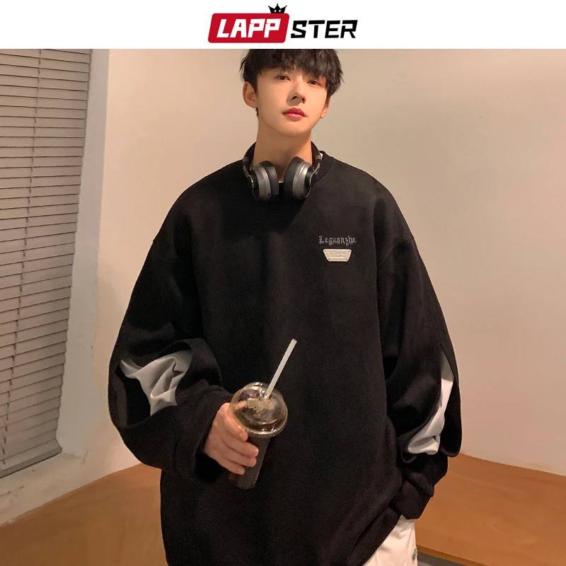 LAPPSTER Fake Two Pieces Japanese Streetwear Hoodies 2023 Chamois O-Neck Graphic Sweatshirts Harajuku Korean Fashions Hoodie 5XL
LAPPSTER Fake Two Pieces Japanese Streetwear Hoodies 2023 Chamois O-Neck Graphic Sweatshirts Harajuku Korean Fashions Hoodie 5XL