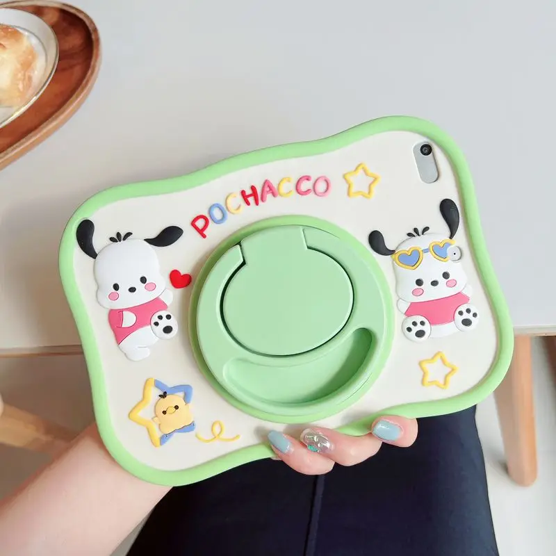 Sanrio Cute Pochacco 360 Rotate For IPad Air4 5 10.9 Case for IPad Pro 11 Mini 6 10.2 7/8/9th 10th Gen Silicone Protective Cover
Sanrio Cute Pochacco 360 Rotate For IPad Air4 5 10.9 Case for IPad Pro 11 Mini 6 10.2 7/8/9th 10th Gen Silicone Protective Cover