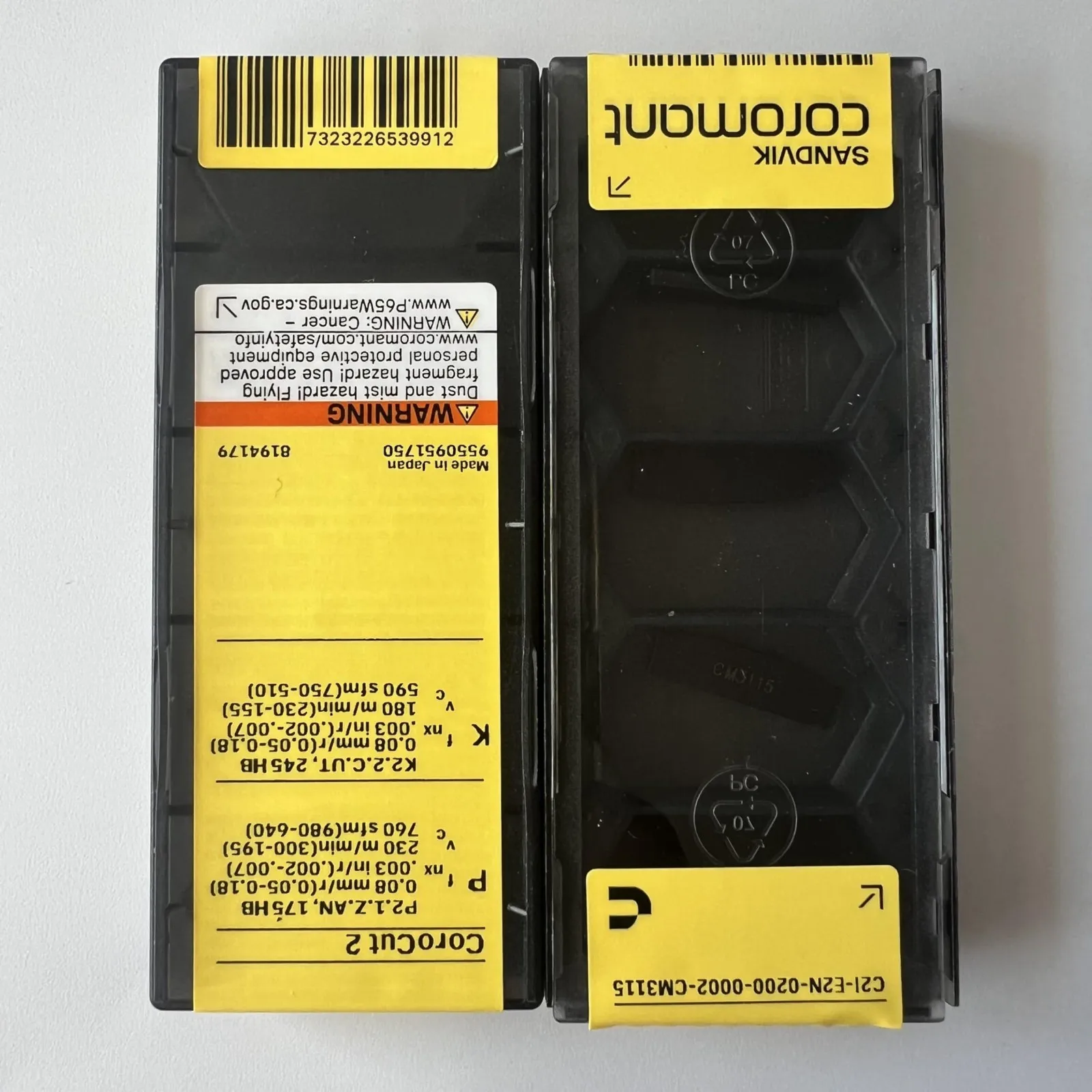 SANDVIK / C2I-E2N-0200-0002-CM 3115 / Оригинальное шведское лезвие из твердого сплава, 5 шт.
SANDVIK / C2I-E2N-0200-0002-CM 3115 / Оригинальное шведское лезвие из твердого сплава, 5 шт.
