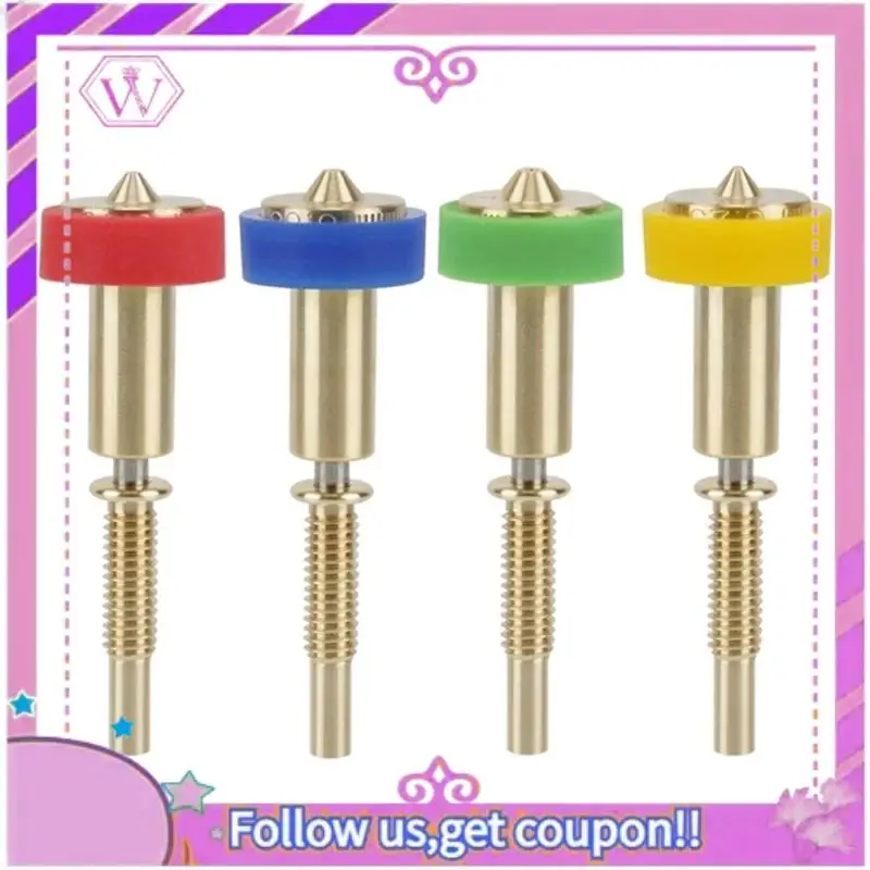 ABSL-4PCS Hotend For Revo Hotend Extruder 0.25Mm 0.4Mm 0.6Mm 0.8Mm 3D Printer Integrated Nozzles Brass Nozzle
ABSL-4PCS Hotend For Revo Hotend Extruder 0.25Mm 0.4Mm 0.6Mm 0.8Mm 3D Printer Integrated Nozzles Brass Nozzle