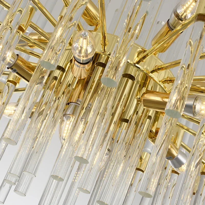 Postmodern Luxury Crystal Chandelier - Elegant Modern Ceiling Light for Villa Living Room, Dining Room, Bedroom & Bathroom
Postmodern Luxury Crystal Chandelier - Elegant Modern Ceiling Light for Villa Living Room, Dining Room, Bedroom & Bathroom