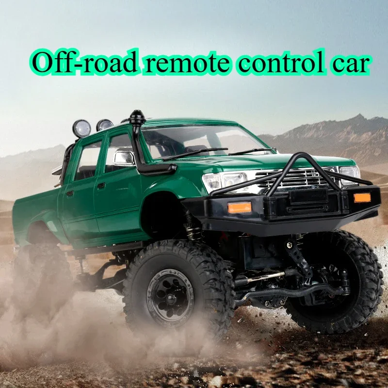 1/16 All-Terrain RC Pickup Truck, 4WD Crawler with Long Range, Off-Road Remote Control Model Toy for Outdoor Adventures Rc Cars
1/16 All-Terrain RC Pickup Truck, 4WD Crawler with Long Range, Off-Road Remote Control Model Toy for Outdoor Adventures Rc Cars