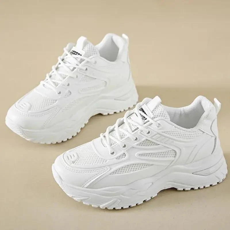 Women Chunky Sneakers Breathable Mesh Female Casual Shoes Fashion White Vulcanized Shoes Basket Platform Shoes Zapatillas Mujer
Women Chunky Sneakers Breathable Mesh Female Casual Shoes Fashion White Vulcanized Shoes Basket Platform Shoes Zapatillas Mujer