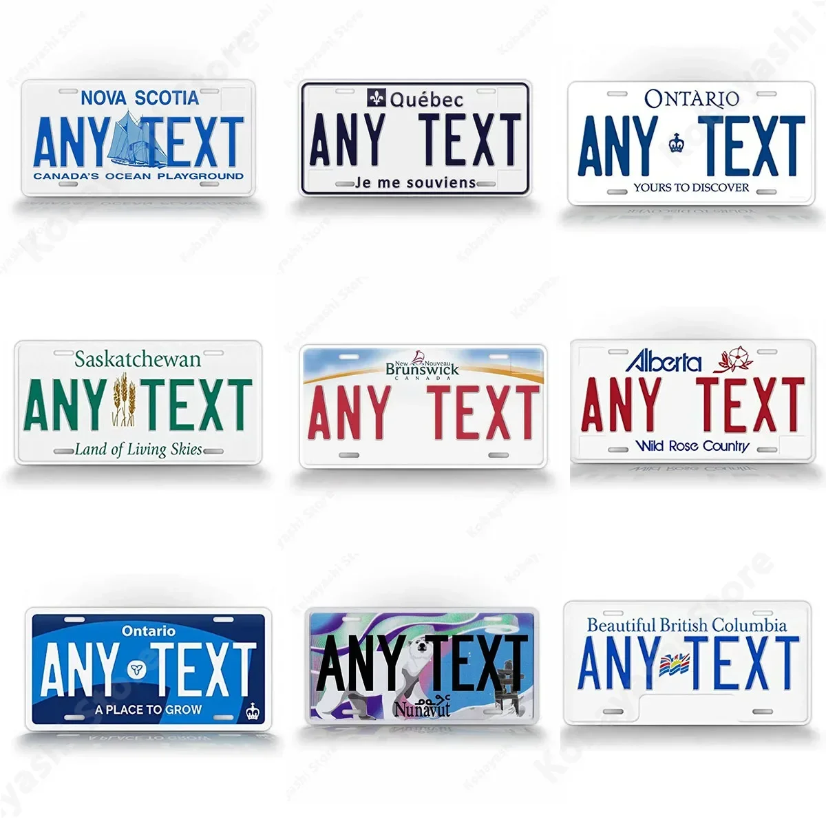 New Personalized British Columbia Canada Plate Any Text Canada Custom Car Label Wall Decoration Metal Wall Sign
New Personalized British Columbia Canada Plate Any Text Canada Custom Car Label Wall Decoration Metal Wall Sign