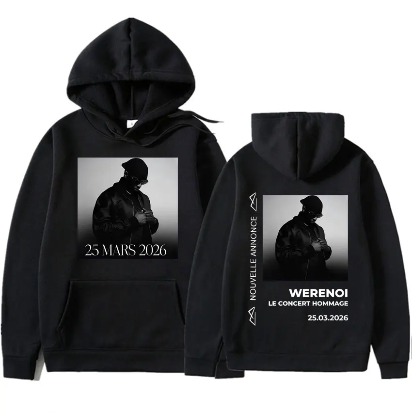 Пуловеры для мужчин и женщин Rapper WeRenoi Album Tour 2026, повседневные флисовые толстовки, оверсайз худи с длинными рукавами, унисекс, одежда в стиле Y2K
Пуловеры для мужчин и женщин Rapper WeRenoi Album Tour 2026, повседневные флисовые толстовки, оверсайз худи с длинными рукавами, унисекс, одежда в стиле Y2K