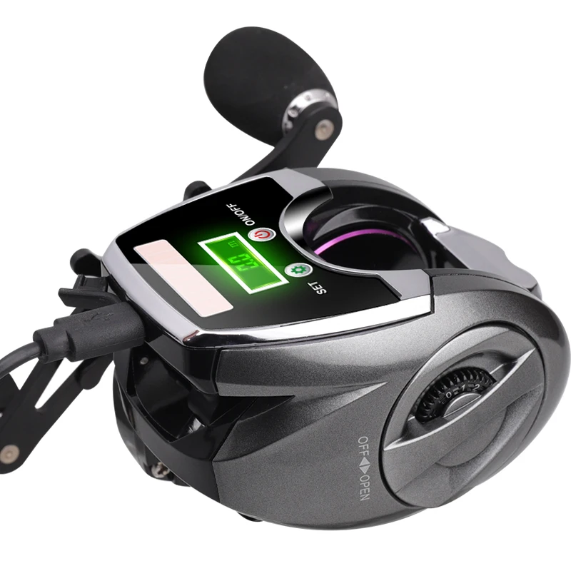 Wholesale Bait Casting Reel Magnetic Brake Electric Digital Fishing Reels For Ocean Boat Fishing
Wholesale Bait Casting Reel Magnetic Brake Electric Digital Fishing Reels For Ocean Boat Fishing