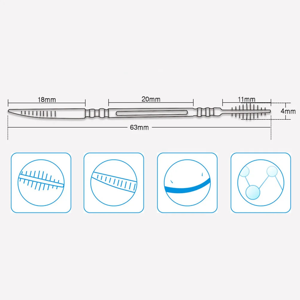 1060Pcs Food Grade Toothpicks Interdental Cleaner with Cone and Brush End for Effective Plaque Removal Oral Care
1060Pcs Food Grade Toothpicks Interdental Cleaner with Cone and Brush End for Effective Plaque Removal Oral Care