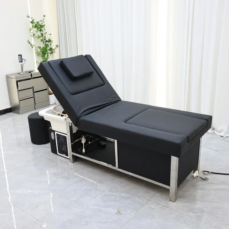 Высококачественная электрическая массажная кровать-мойка для салонов красоты с функцией спа для головы и ванной для ног
Высококачественная электрическая массажная кровать-мойка для салонов красоты с функцией спа для головы и ванной для ног