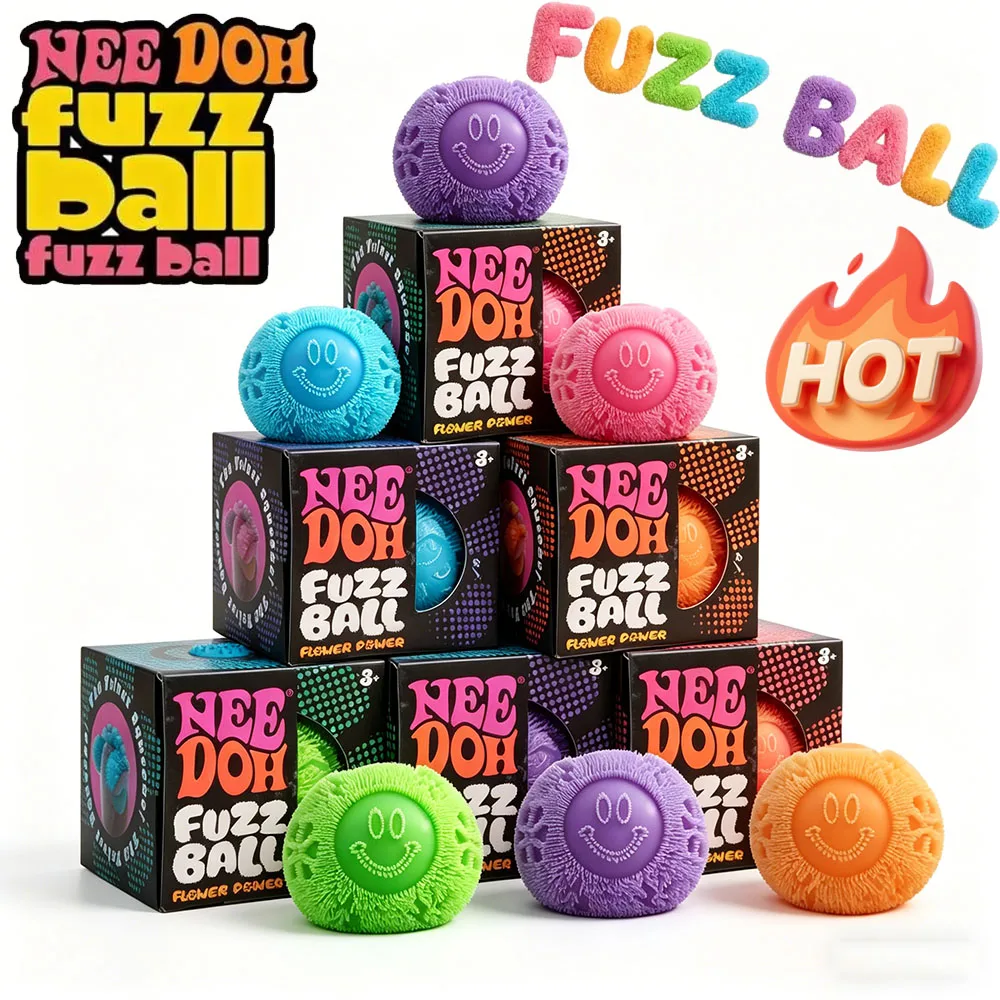 2026 Schylling NeeDoh Fuzz Ball Stress Ball Blind Box Soft Fluffy Squeeze Toys Anti-Anxiety Squishy Ball Portable Relaxing Gift
2026 Schylling NeeDoh Fuzz Ball Stress Ball Blind Box Soft Fluffy Squeeze Toys Anti-Anxiety Squishy Ball Portable Relaxing Gift