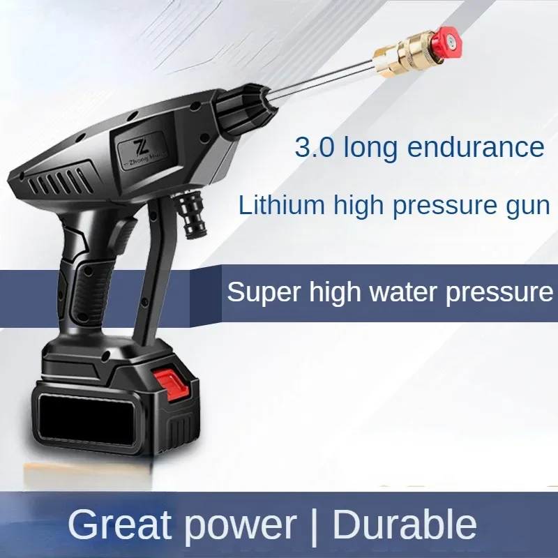 Durable ZH-HXCQ Wireless Lithium Battery Car Wash Machine Portable High Voltage High Power Household Car Wash Water Gun
Durable ZH-HXCQ Wireless Lithium Battery Car Wash Machine Portable High Voltage High Power Household Car Wash Water Gun