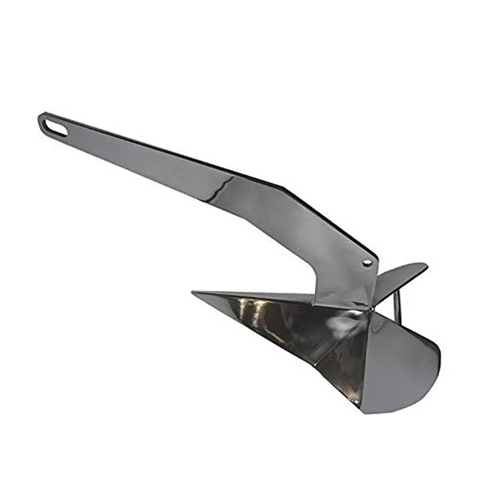 Mirror Polished 316 Stainless Steel Investment Casting Boat Anchor for Yacht Retrofit/Upgrade
Mirror Polished 316 Stainless Steel Investment Casting Boat Anchor for Yacht Retrofit/Upgrade