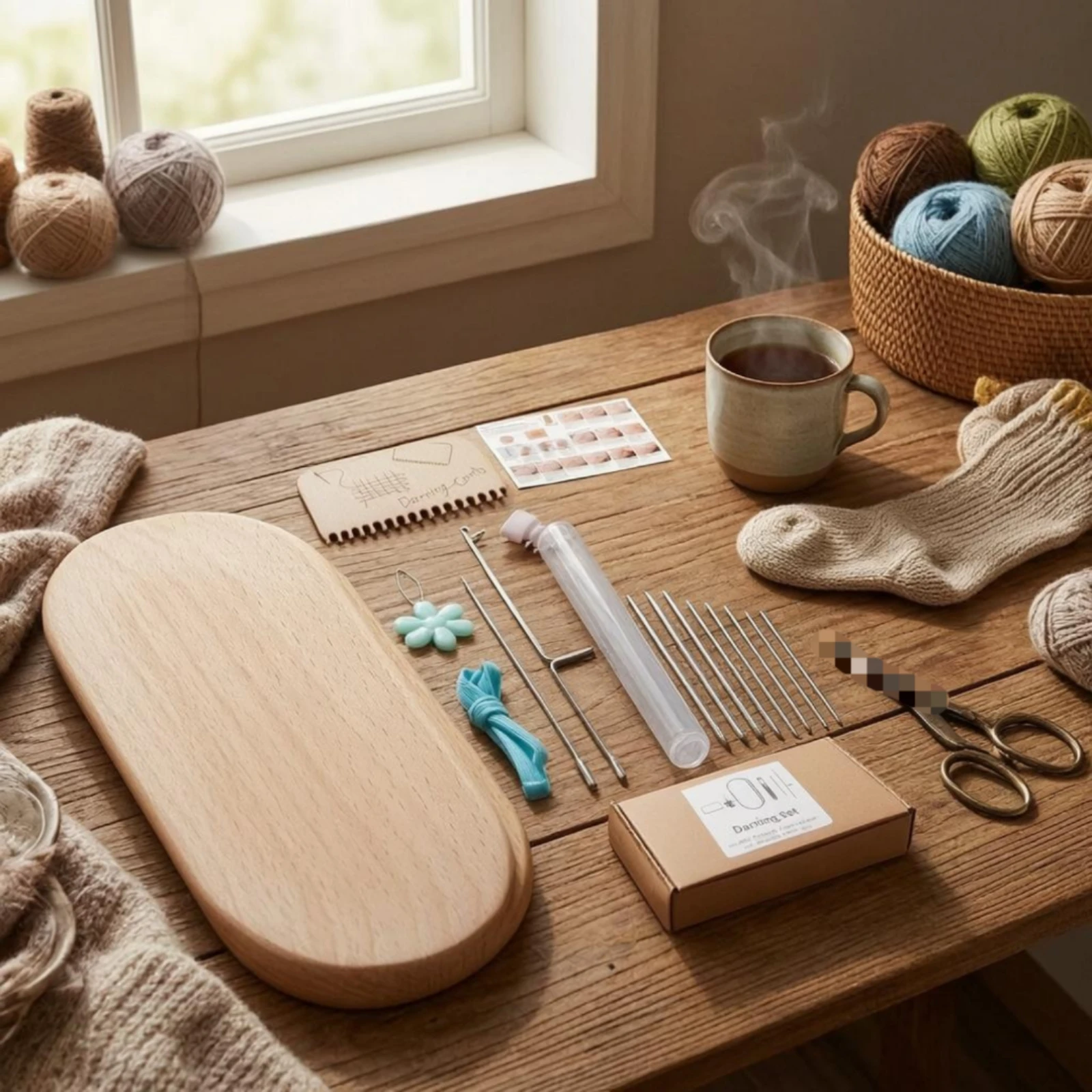 Wooden Darning Tool Set Oval Beech Wood Darning Board Sock Repair Tool Rounded Edges Material Care Portable
Wooden Darning Tool Set Oval Beech Wood Darning Board Sock Repair Tool Rounded Edges Material Care Portable