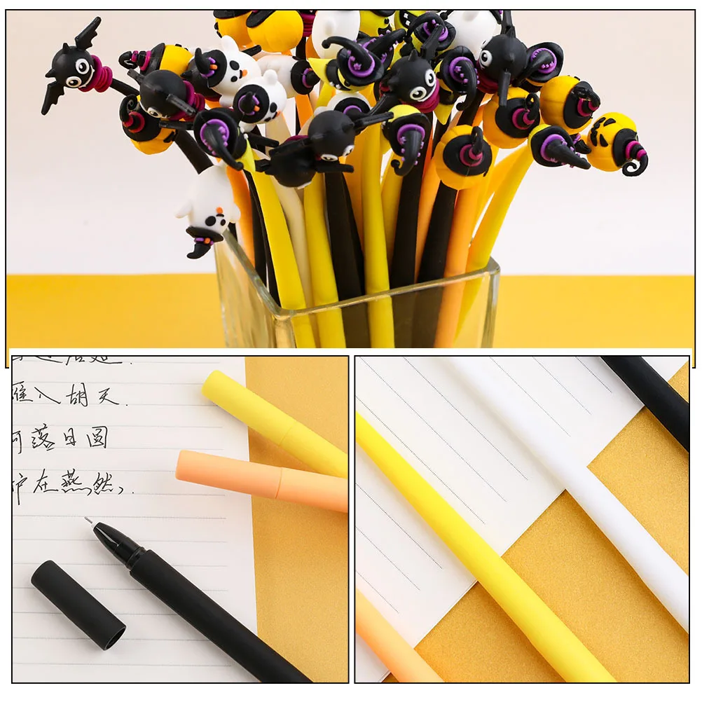 10pcs Silicone Gel Pens Halloween Cartoon Writing Pens For Office School Stationery Note Taking Party Favors Gift Portable Sign
10pcs Silicone Gel Pens Halloween Cartoon Writing Pens For Office School Stationery Note Taking Party Favors Gift Portable Sign