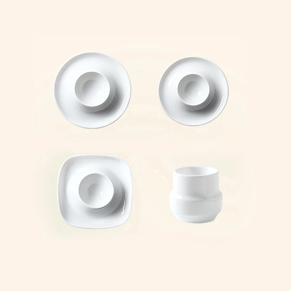 4Pcs Egg Holder for Home Ceramic Egg Cup Minimalist Breakfast Stand Sturdy Construction Smooth Surface Quick Rinse After Use
4Pcs Egg Holder for Home Ceramic Egg Cup Minimalist Breakfast Stand Sturdy Construction Smooth Surface Quick Rinse After Use
