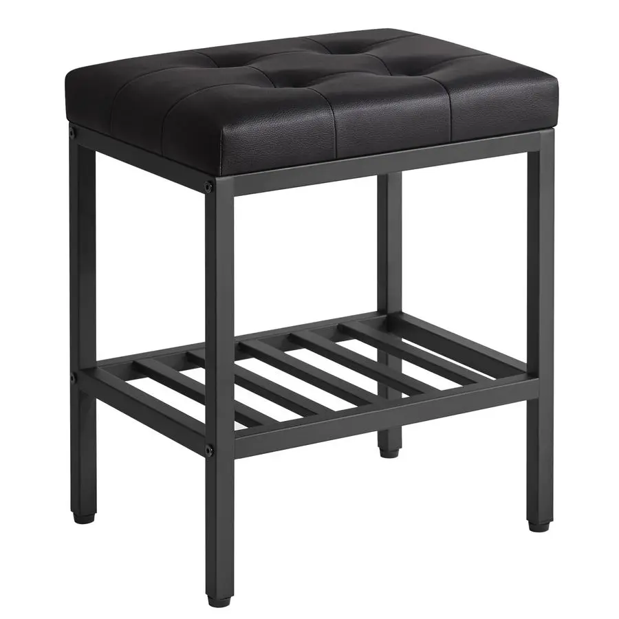 Rectangular Makeup Stool with Adjustable Feet and Storage Space, Footrest Chair, PU Vanity Seat, MultiUse as Small Side Table or
Rectangular Makeup Stool with Adjustable Feet and Storage Space, Footrest Chair, PU Vanity Seat, MultiUse as Small Side Table or