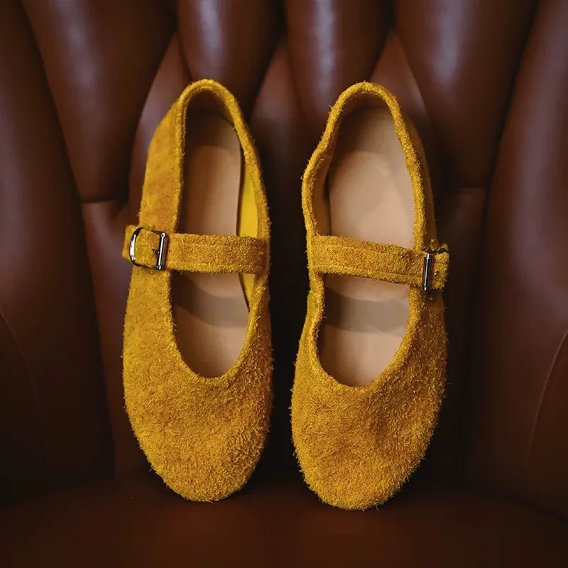Retro Womens Mary Jane Shoes Luxury Genuine Leather Casual Shoes for Woman Fashion Ballet Flat Shoe Designer Shoes Zapatos Mujer
Retro Womens Mary Jane Shoes Luxury Genuine Leather Casual Shoes for Woman Fashion Ballet Flat Shoe Designer Shoes Zapatos Mujer