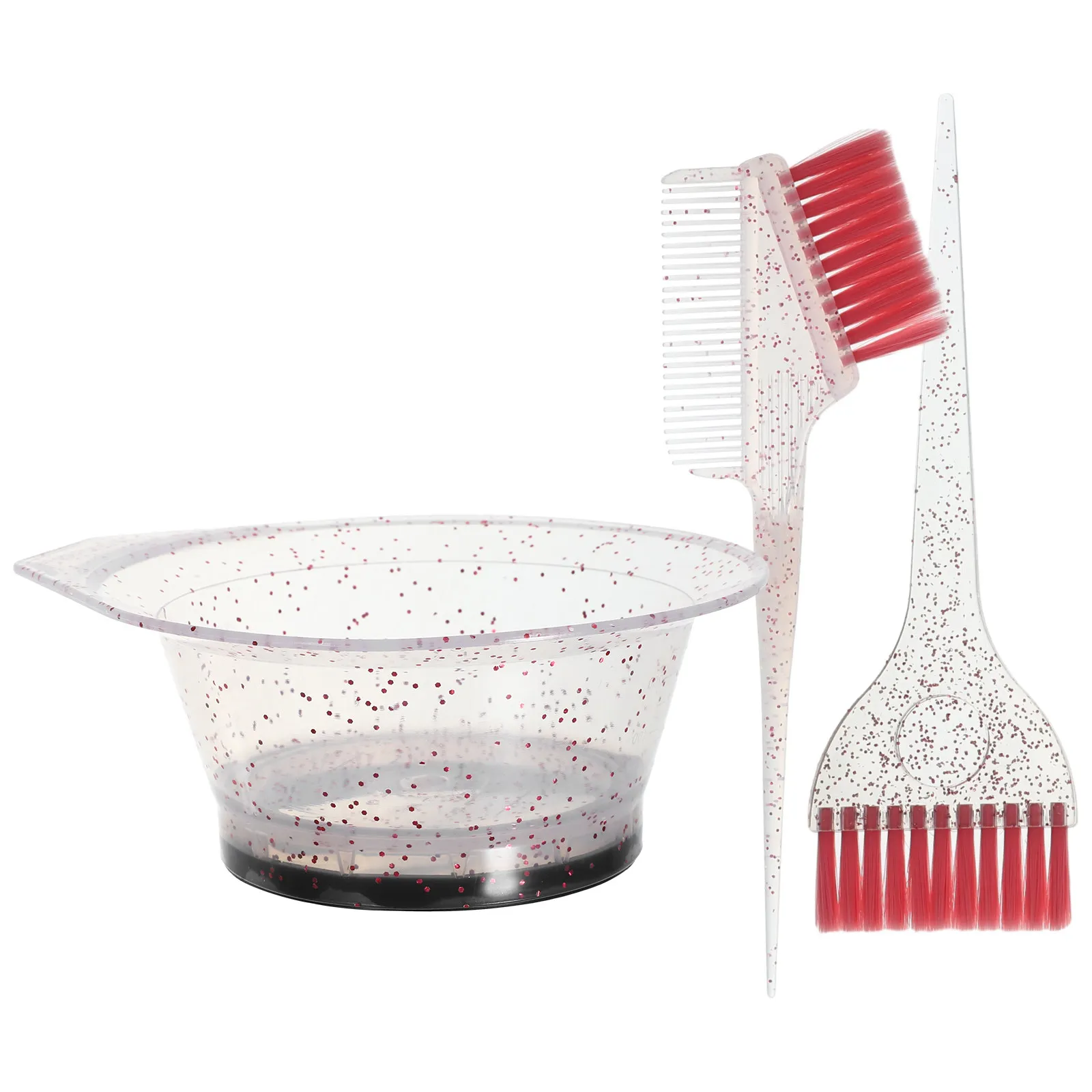 1Set Hair Dye Bowl and Brush Kit Hair Coloring Tool Set with Non-Slip Base Mixing Bowl and Soft-Tip Brush for Professional Home
1Set Hair Dye Bowl and Brush Kit Hair Coloring Tool Set with Non-Slip Base Mixing Bowl and Soft-Tip Brush for Professional Home