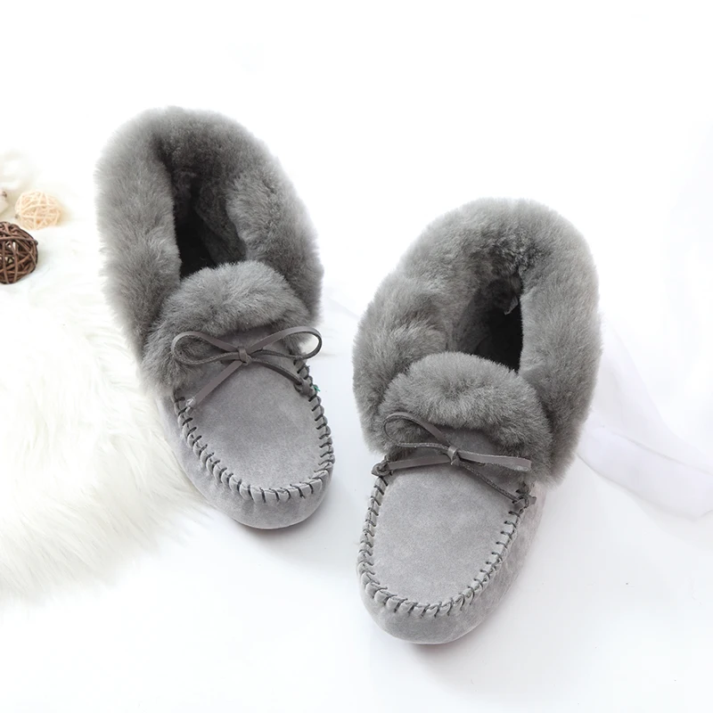 Однотонные зимние ботинки из натуральной кожи, женские ботинки из натуральной шерсти, теплая внутренняя шерстяная зимняя обувь для женщин, нескользящие ботильоны
Однотонные зимние ботинки из натуральной кожи, женские ботинки из натуральной шерсти, теплая внутренняя шерстяная зимняя обувь для женщин, нескользящие ботильоны