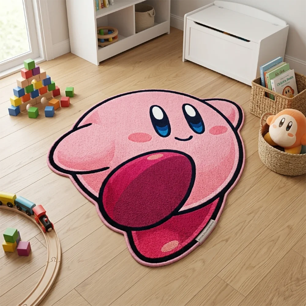 Anime Pokemon Cute Pink Kirby Doormat/Rug - Non-Slip Soft Plush Carpet for Living Room & Nursery Home Decor
Anime Pokemon Cute Pink Kirby Doormat/Rug - Non-Slip Soft Plush Carpet for Living Room & Nursery Home Decor