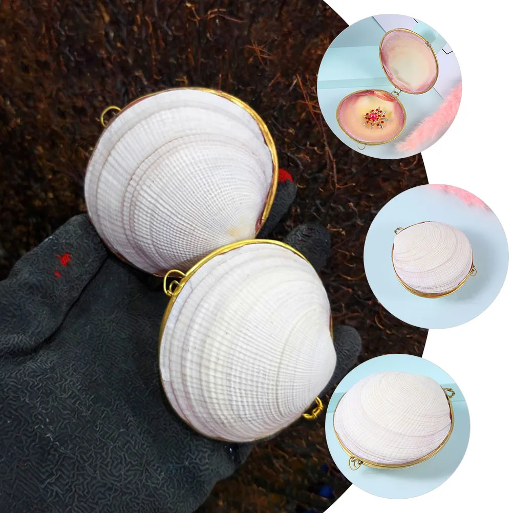 2pcs Shell Jewelry Box Vintage Ring Dish Holder Seashell Bowl Small Trinket Case Metal Organizer Storage Solution
2pcs Shell Jewelry Box Vintage Ring Dish Holder Seashell Bowl Small Trinket Case Metal Organizer Storage Solution