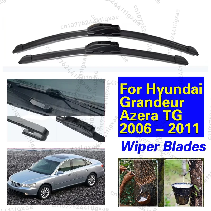 Wiper LHD Front Wiper Blades For Hyundai Grandeur Azera TG 2006 - 2011 Windshield Windscreen Window Rain Brushes 24"+20"
Wiper LHD Front Wiper Blades For Hyundai Grandeur Azera TG 2006 - 2011 Windshield Windscreen Window Rain Brushes 24"+20"