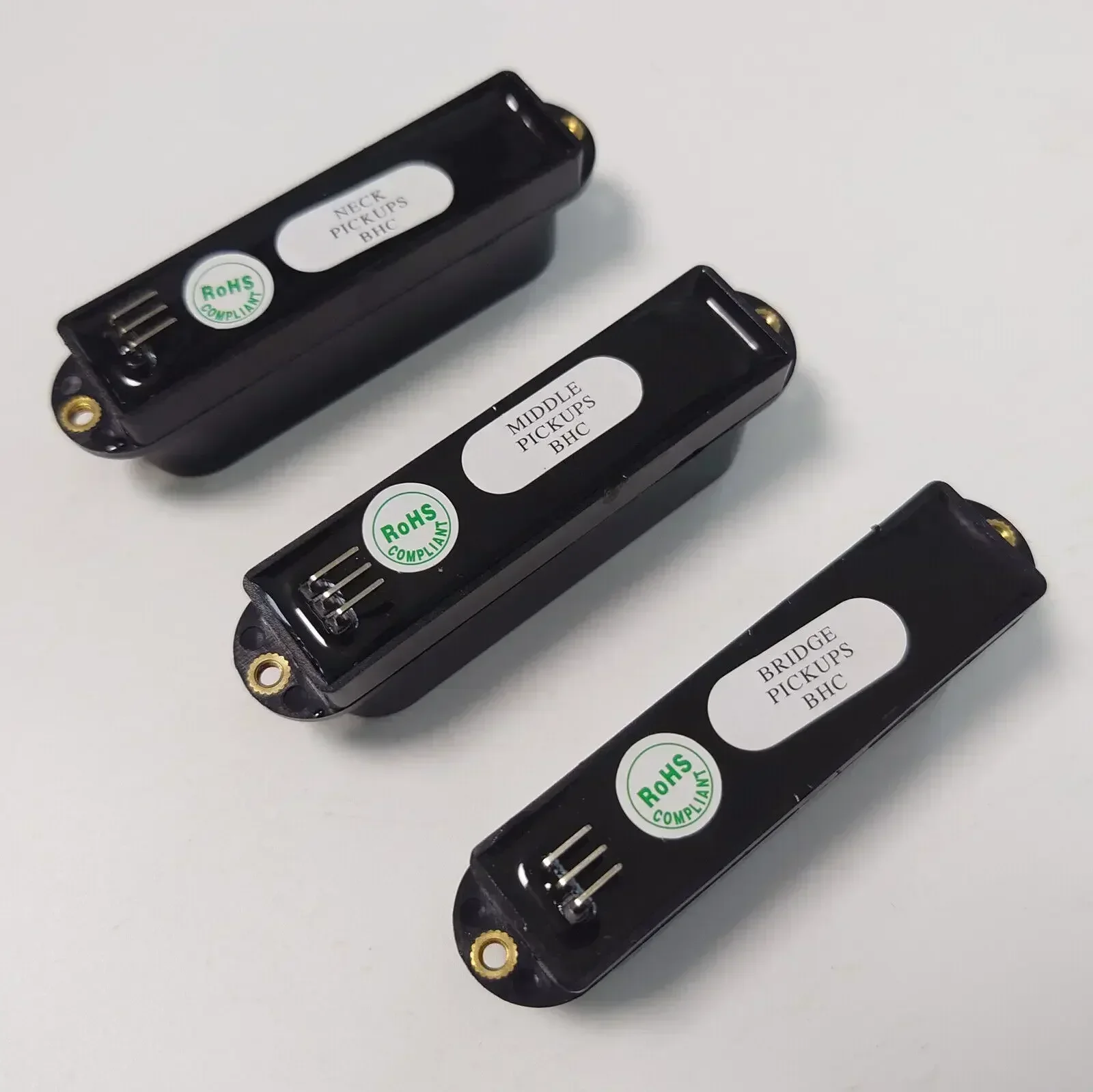 SSS Single Coil Guitar Active Pickup Neck Middle and Bridge Black with Wiring Harness
SSS Single Coil Guitar Active Pickup Neck Middle and Bridge Black with Wiring Harness