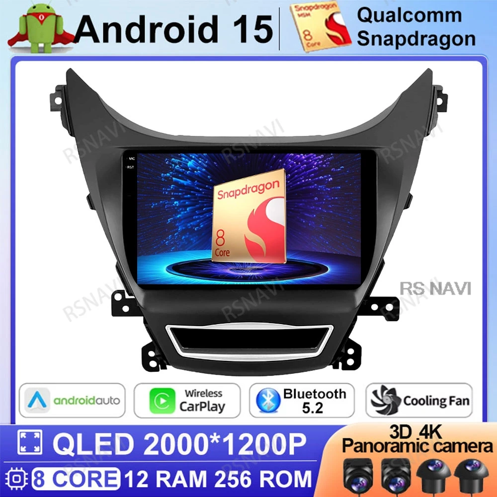 Android 15 Car Radio For Hyundai Elantra Avante I35 2011-2016 DSP Navigation BT 4G LTE Head Unit Viedo Player Autoradio 5G WIFI
Android 15 Car Radio For Hyundai Elantra Avante I35 2011-2016 DSP Navigation BT 4G LTE Head Unit Viedo Player Autoradio 5G WIFI
