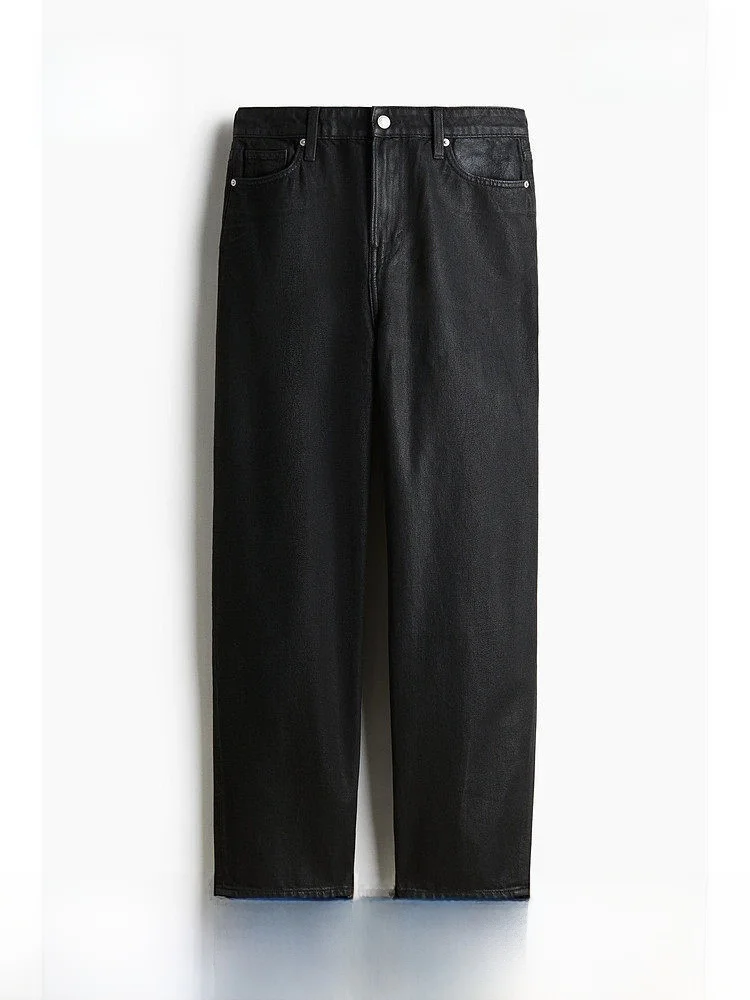 High Waist Loose Lantern Leg Tube aped Jeans Women's Spring H&M Denim Trousers Long Cotton 00% Faion Ladies
High Waist Loose Lantern Leg Tube aped Jeans Women's Spring H&M Denim Trousers Long Cotton 00% Faion Ladies