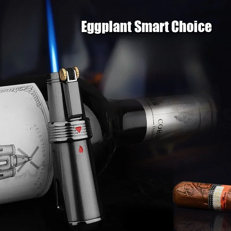 JOBON Metal Windproof Jet Blue Flame Butane Gas Torch Lighter Visible Gas Window Classic Grinding Wheel Ignited Cigar Lighters
JOBON Metal Windproof Jet Blue Flame Butane Gas Torch Lighter Visible Gas Window Classic Grinding Wheel Ignited Cigar Lighters