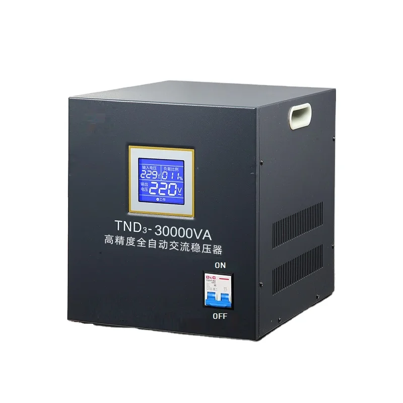 TND-30000VA 220v 30kva AC Automatic Voltage Stabilizer Regulator for Electrical appliances
TND-30000VA 220v 30kva AC Automatic Voltage Stabilizer Regulator for Electrical appliances