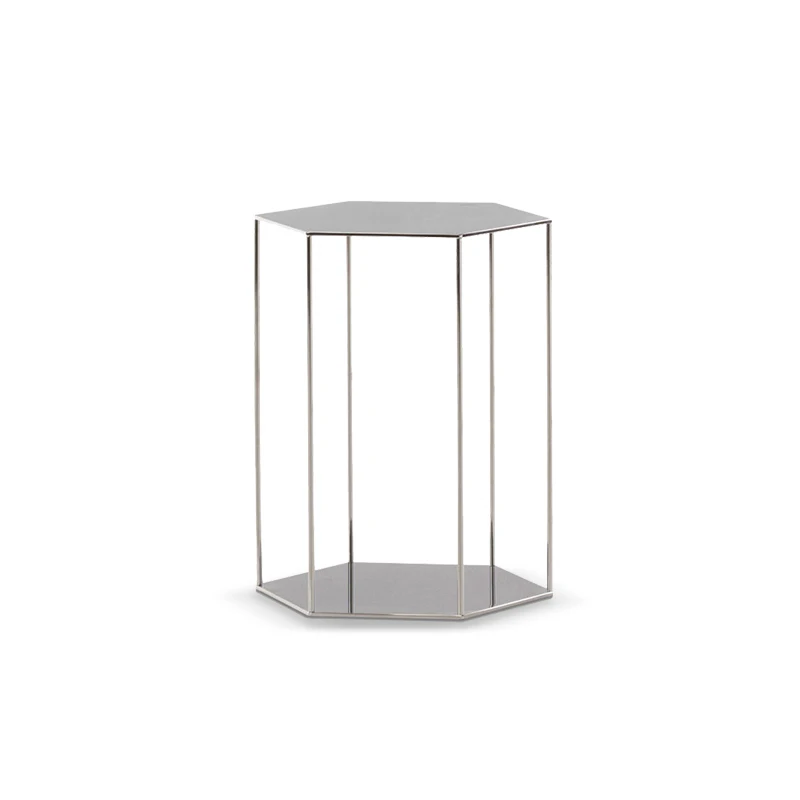 Finiqi/Italian Minimalist Sofa Side Table Designer Creative Hexagonal Corner Table Stainless Steel Metal Storage Rack
Finiqi/Italian Minimalist Sofa Side Table Designer Creative Hexagonal Corner Table Stainless Steel Metal Storage Rack