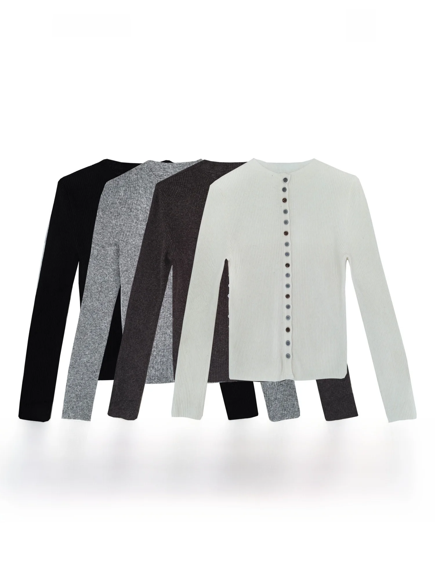 AZHU Design Sensation Multi-Buled Wool Blend Slimming Base irt Women's Autumn Winter New round Ne Knitted Top
AZHU Design Sensation Multi-Buled Wool Blend Slimming Base irt Women's Autumn Winter New round Ne Knitted Top