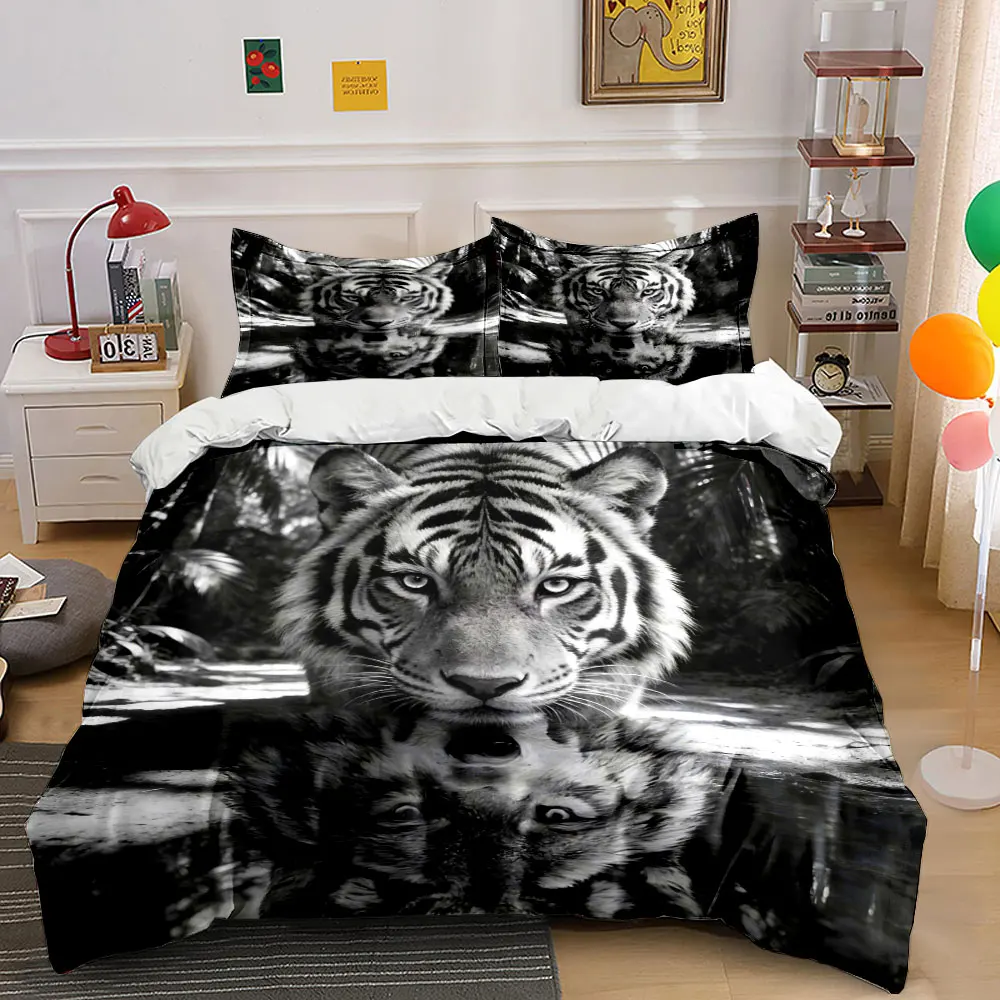 "Wildlife-Inspired Trio for Outdoors" kid's and adults' bedroom decor, Exquisite three-piece bedding set gift
"Wildlife-Inspired Trio for Outdoors" kid's and adults' bedroom decor, Exquisite three-piece bedding set gift