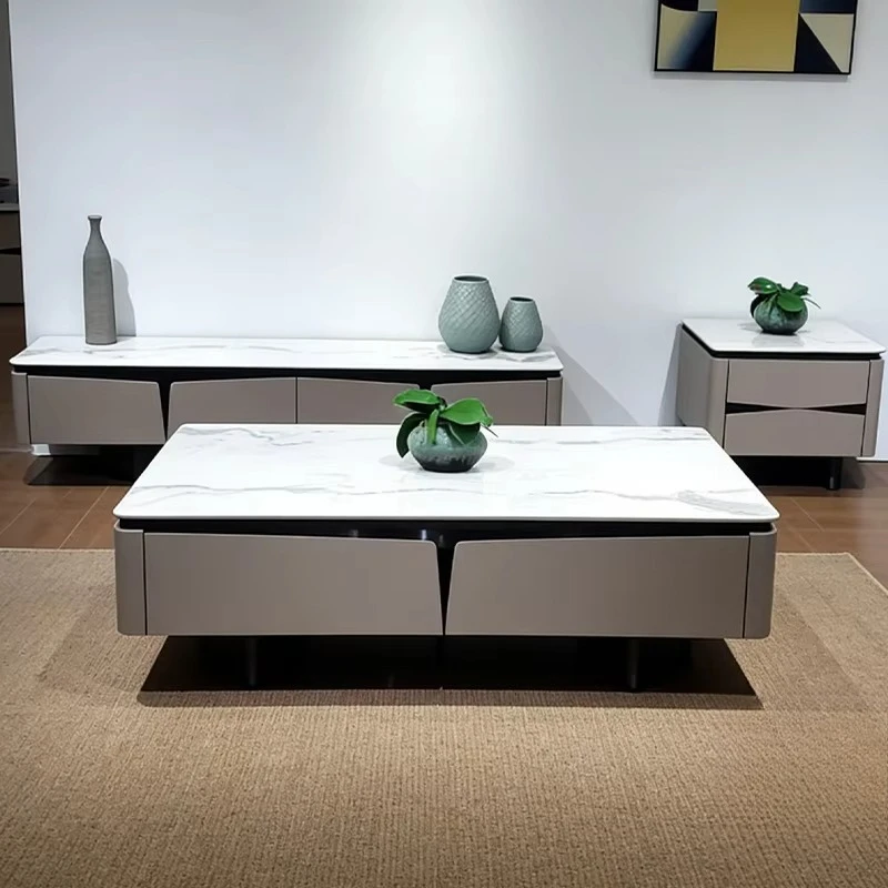 #Modern Living Room Furniture Set With Sintered Stone Top And MDF Base Coffee Table Sideboard
#Modern Living Room Furniture Set With Sintered Stone Top And MDF Base Coffee Table Sideboard