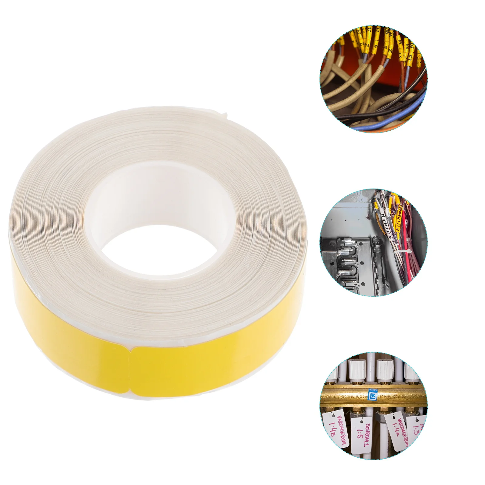 1 Roll Self-Adhesive Cable Labels Tear Resistant Waterproof Stickers For Home Office School Projects
1 Roll Self-Adhesive Cable Labels Tear Resistant Waterproof Stickers For Home Office School Projects