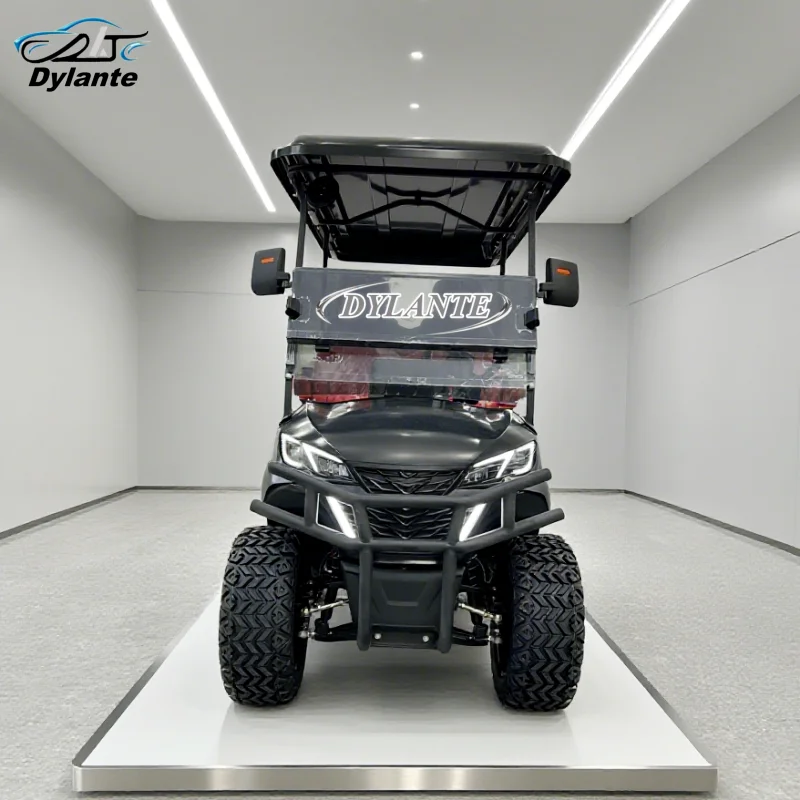 Новая 4 6-местная электрическая внедорожная тележка для гольфа 48 В 72 В уличная легальная независимая подвесная тележка для гольфа
Новая 4 6-местная электрическая внедорожная тележка для гольфа 48 В 72 В уличная легальная независимая подвесная тележка для гольфа