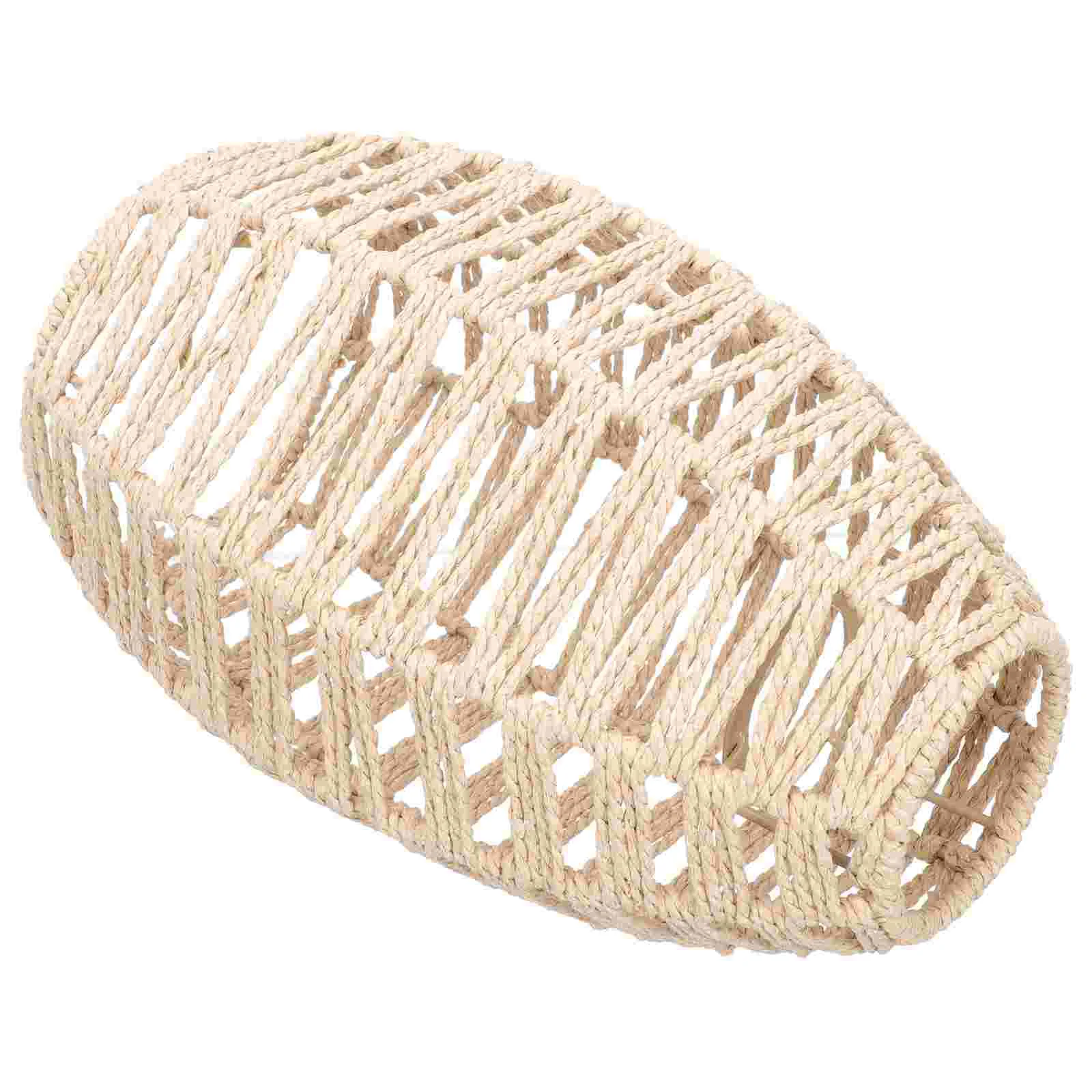 Paper Rope Lampshade Pendant Stylish Boho Decor Hanging Decoration Ceiling Light Fixture Accessory Outdoor Chandelier Woven
Paper Rope Lampshade Pendant Stylish Boho Decor Hanging Decoration Ceiling Light Fixture Accessory Outdoor Chandelier Woven
