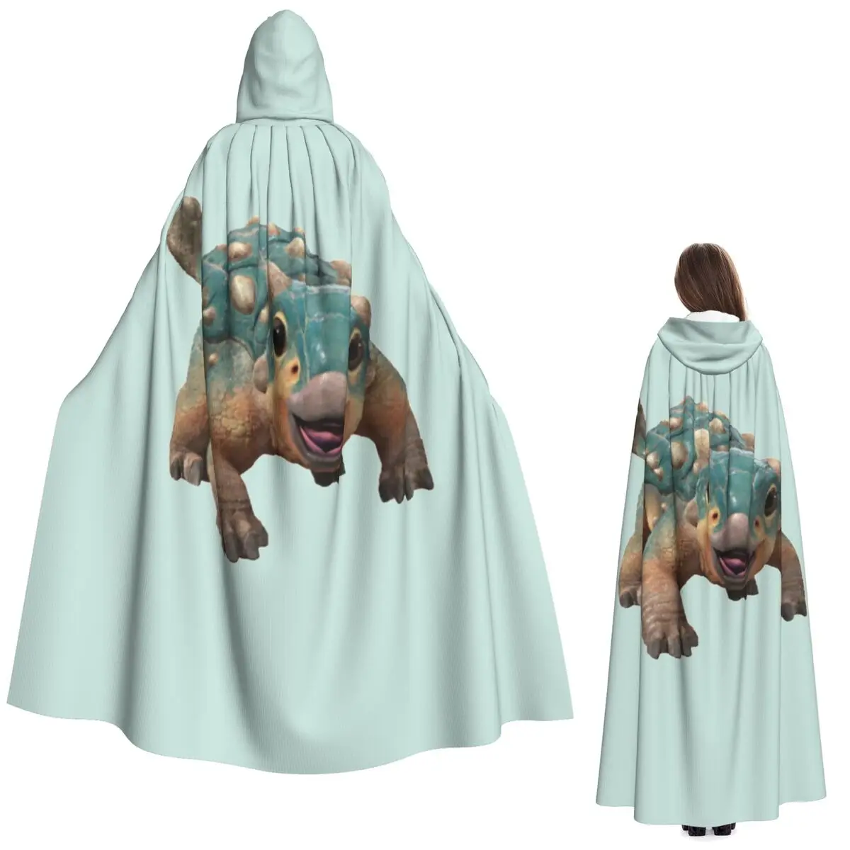 Bumpy Ankylosaurus Magniventris Long Hooded Cloak Witch Medieval Costume Cosplay Cape HalloweenParty Adult Unisex
Bumpy Ankylosaurus Magniventris Long Hooded Cloak Witch Medieval Costume Cosplay Cape HalloweenParty Adult Unisex