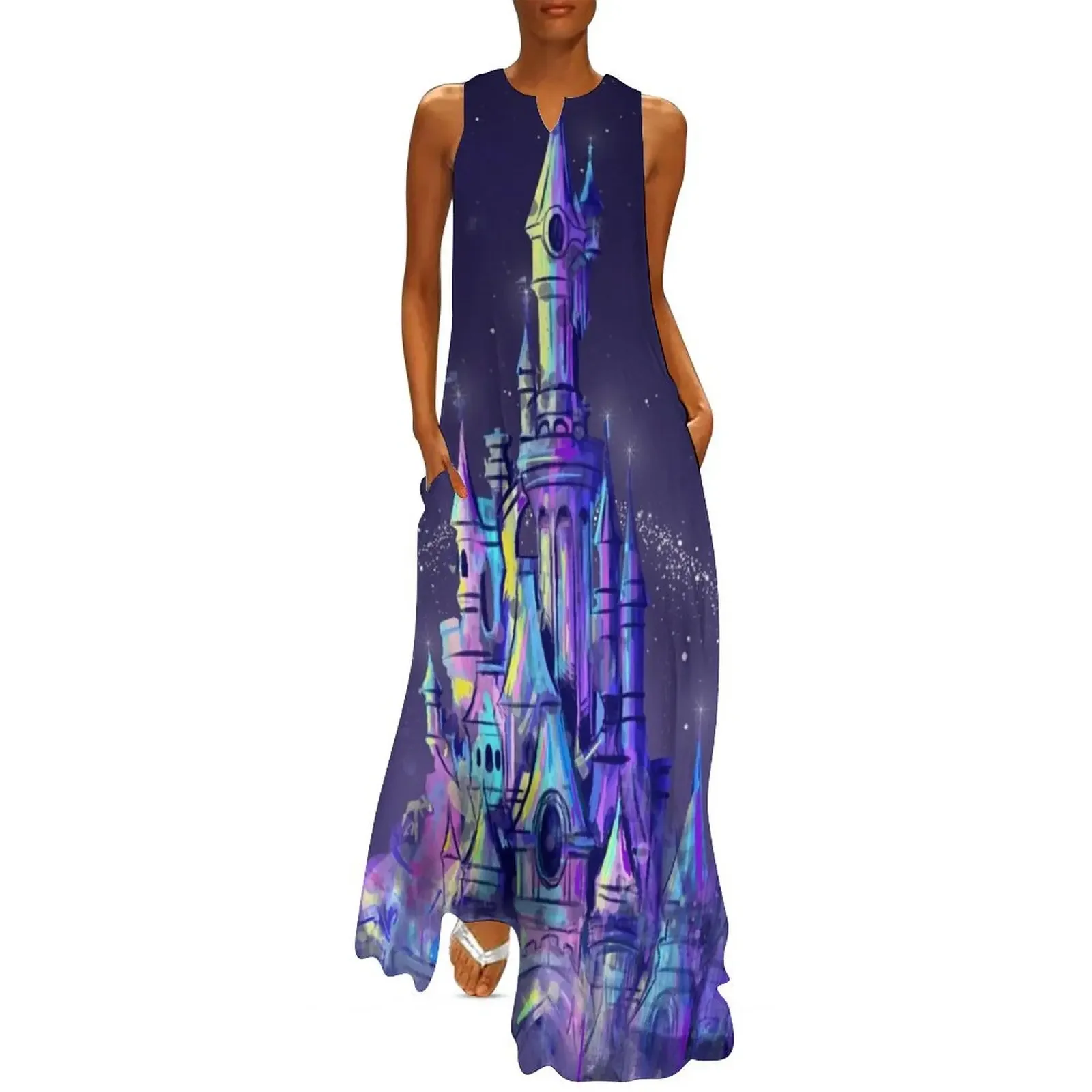 Magic Princess Fairytale Castle Kingdom Long Dress party dresses women loose women's dress Dress
Magic Princess Fairytale Castle Kingdom Long Dress party dresses women loose women's dress Dress