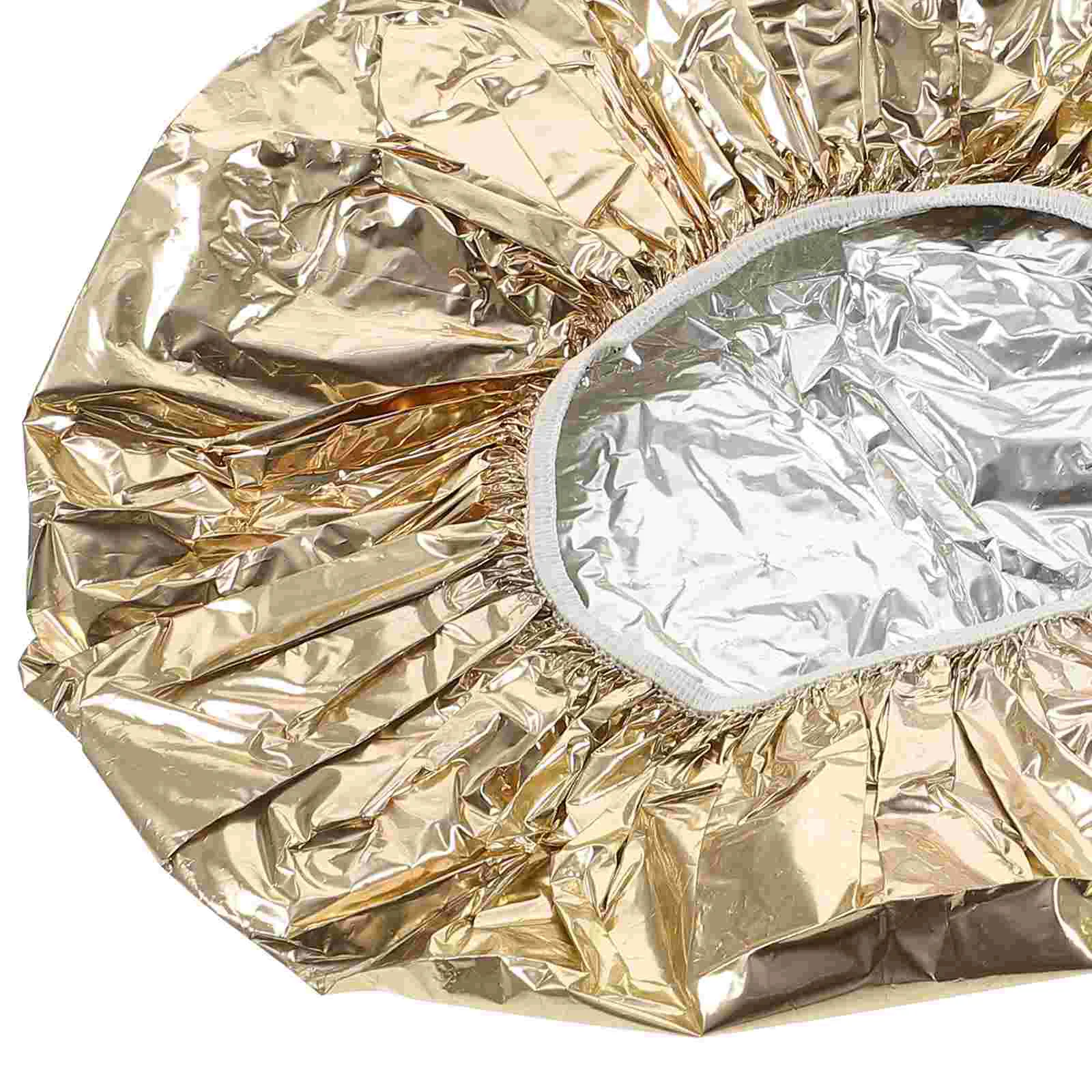 4 Pcs Aluminum Foil Cap Deep Conditioning Hat Tin Baking Hair Dye Coloring Miss Conditioner
4 Pcs Aluminum Foil Cap Deep Conditioning Hat Tin Baking Hair Dye Coloring Miss Conditioner