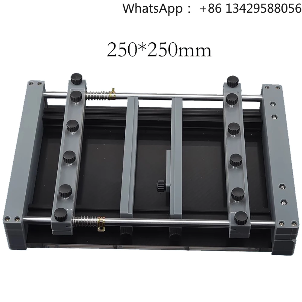 SMT Solder Paste Screen Printing Machine - Manual Desktop PCB Stencil Printer for Precision PCB Prototyping 250x250mm
SMT Solder Paste Screen Printing Machine - Manual Desktop PCB Stencil Printer for Precision PCB Prototyping 250x250mm