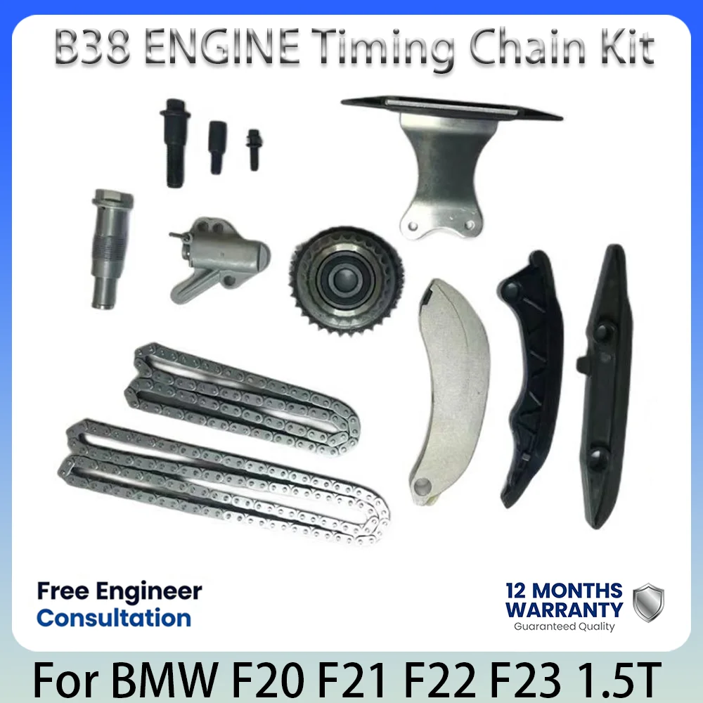 Engine Timing Chain Kit OEM 11318602015 For BMW F20 F21 F22 F23 F45 F46 F30 F31 G20 G28 X1 Mini 1.5T 1.5 L T B38 Turbo 2014-2025
Engine Timing Chain Kit OEM 11318602015 For BMW F20 F21 F22 F23 F45 F46 F30 F31 G20 G28 X1 Mini 1.5T 1.5 L T B38 Turbo 2014-2025