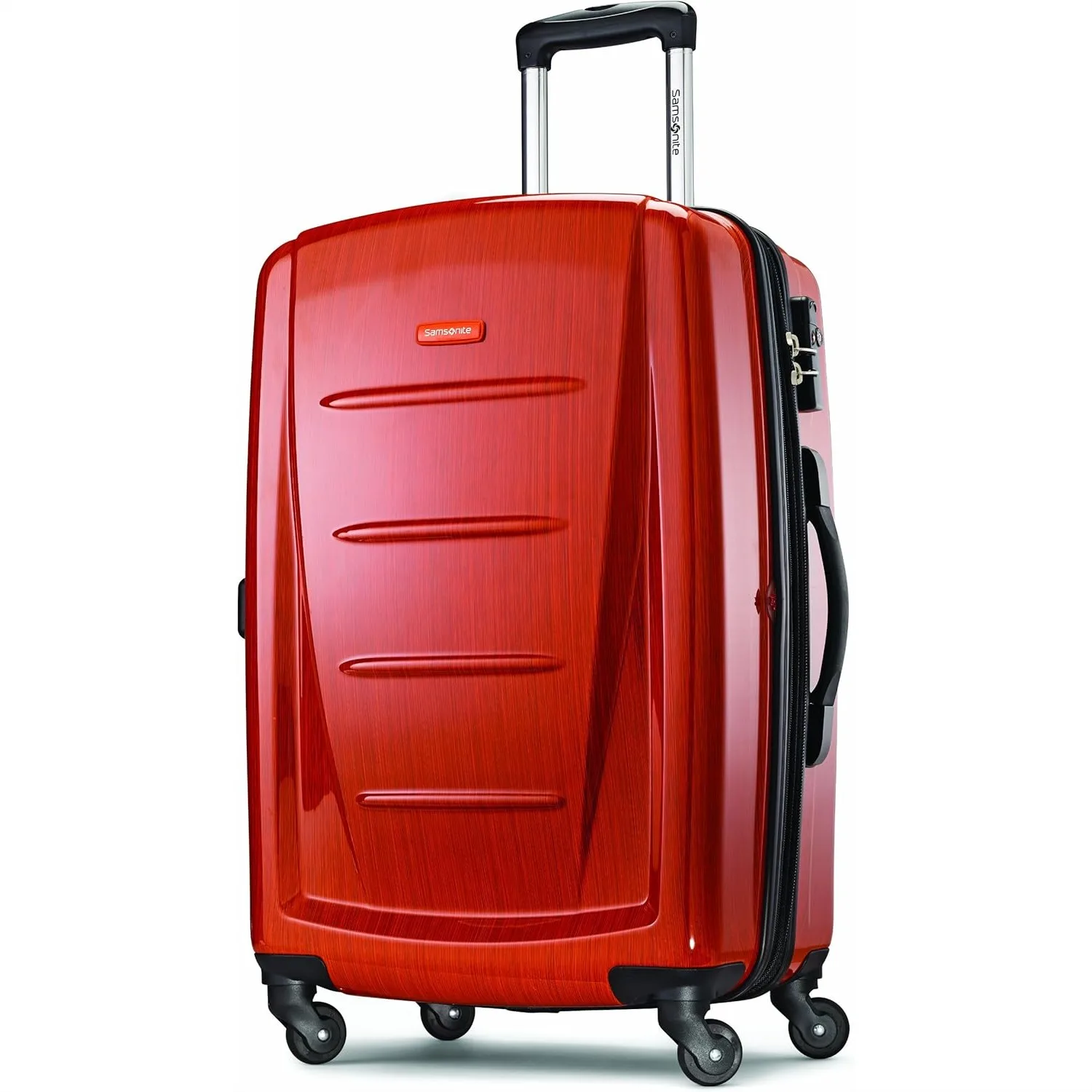 Hardside Expandable Luggage with Spinner Wheels, Checked-Medium 24-Inch, Orange
Hardside Expandable Luggage with Spinner Wheels, Checked-Medium 24-Inch, Orange