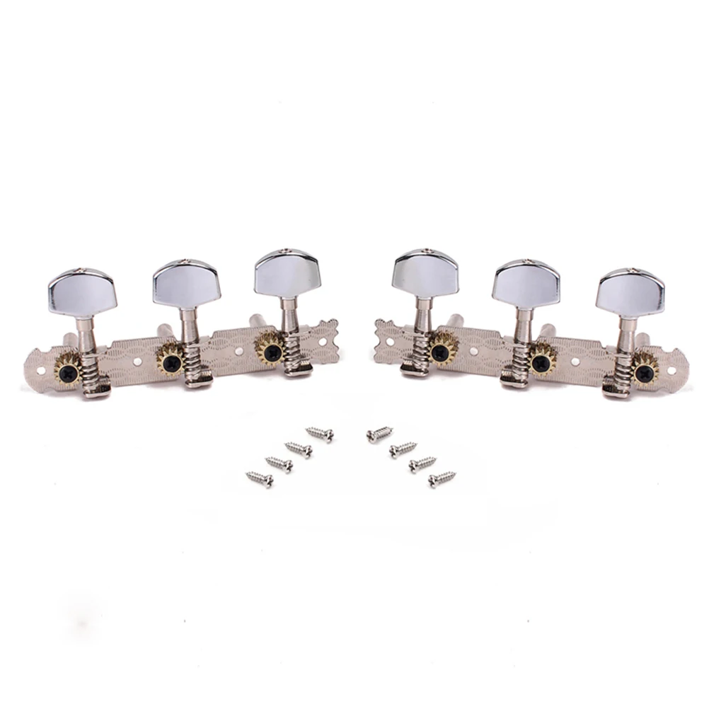3L Guitar Tuning Pegs Chrome Classical Pattern Machine Heads for Acoustic Guitar String Tuners Metal Accessories 
3L Guitar Tuning Pegs Chrome Classical Pattern Machine Heads for Acoustic Guitar String Tuners Metal Accessories