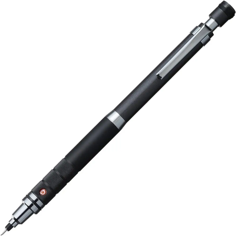 Kuru Toga Mechanical Pencil, 0.5mm, Gun Metallic, Lead Rotating, Keeps Sharp
Kuru Toga Mechanical Pencil, 0.5mm, Gun Metallic, Lead Rotating, Keeps Sharp