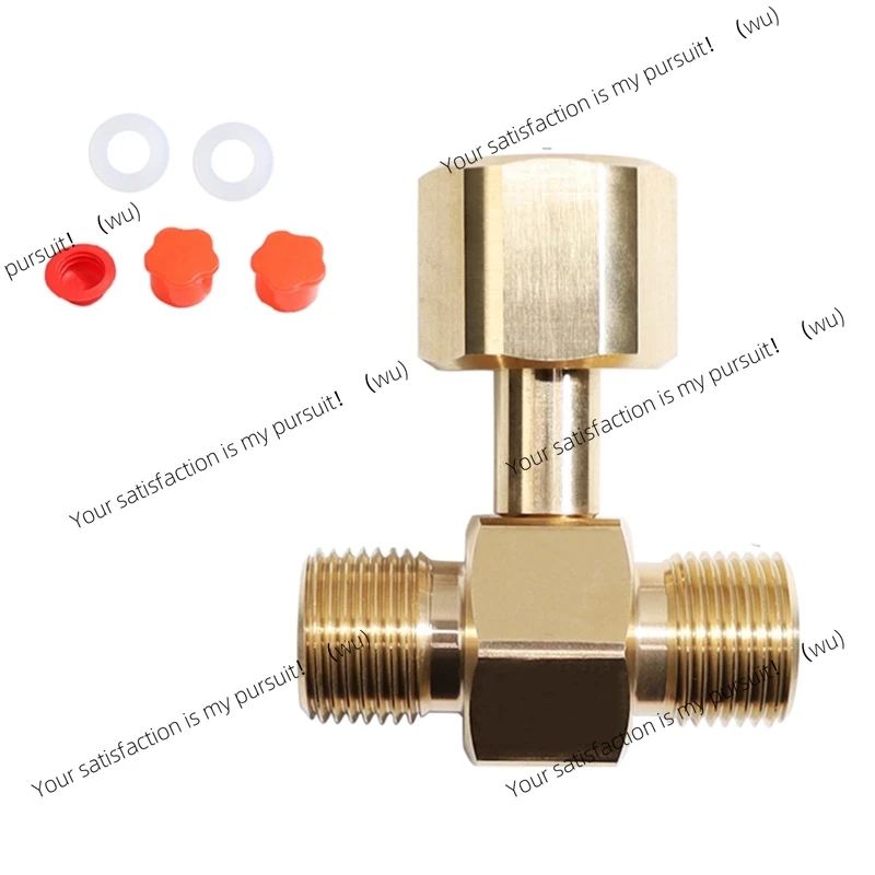 Suitable for CO2 tank adapters, brass bottle soda bottle converters, 1 to 2 T-adapters
Suitable for CO2 tank adapters, brass bottle soda bottle converters, 1 to 2 T-adapters