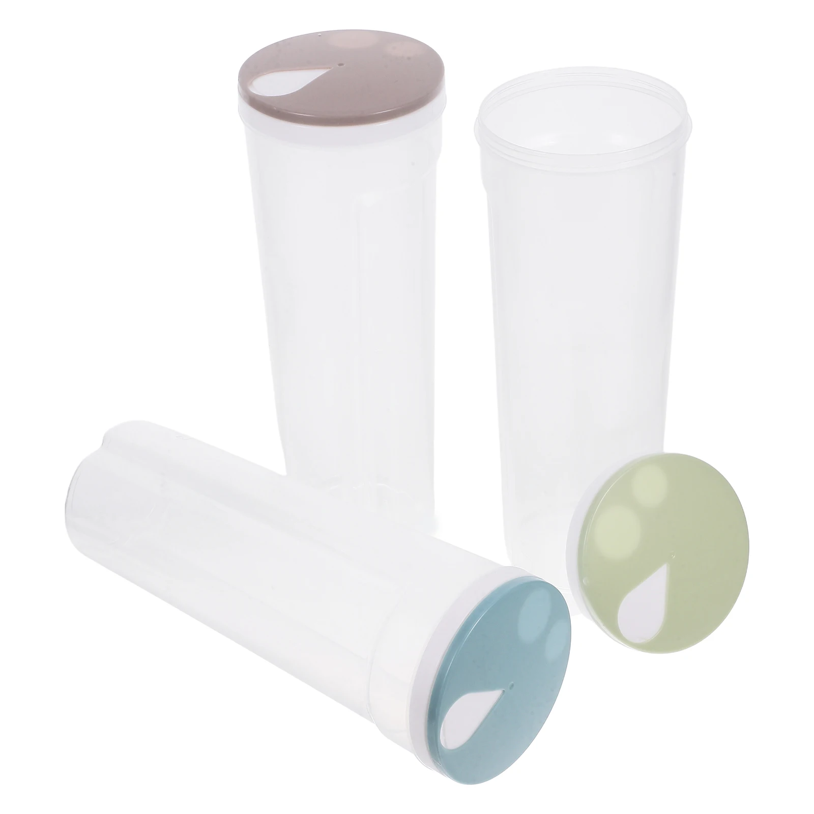 3Pcs Kitchen Storage Containers Transparent Sealed Jars Plastic Round Grain Canisters Safe Material Multifunctional
3Pcs Kitchen Storage Containers Transparent Sealed Jars Plastic Round Grain Canisters Safe Material Multifunctional