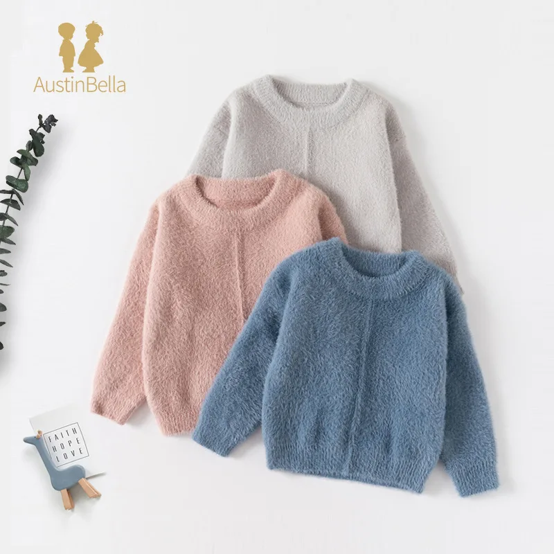 Mink Wool Children's Sweaters Fashion Solid Autumn Soft Warm Pullover Children Baby Girl Winter Clothes Knitted Sweater Tops
Mink Wool Children's Sweaters Fashion Solid Autumn Soft Warm Pullover Children Baby Girl Winter Clothes Knitted Sweater Tops