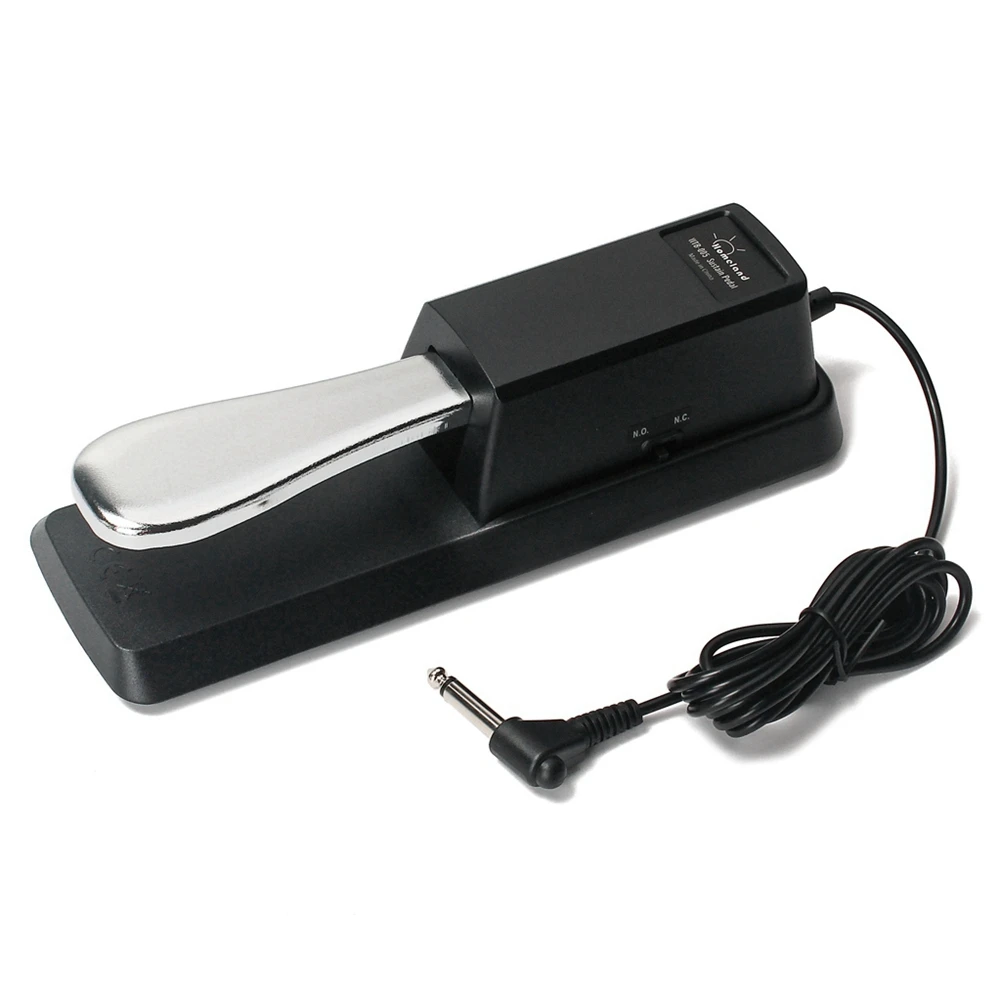High Quality Piano Keyboard Sustain Pedal with Antislip Rubber Bottom for MIDI Keyboard, with 1/4inch Input Plugs-ABJQ
High Quality Piano Keyboard Sustain Pedal with Antislip Rubber Bottom for MIDI Keyboard, with 1/4inch Input Plugs-ABJQ