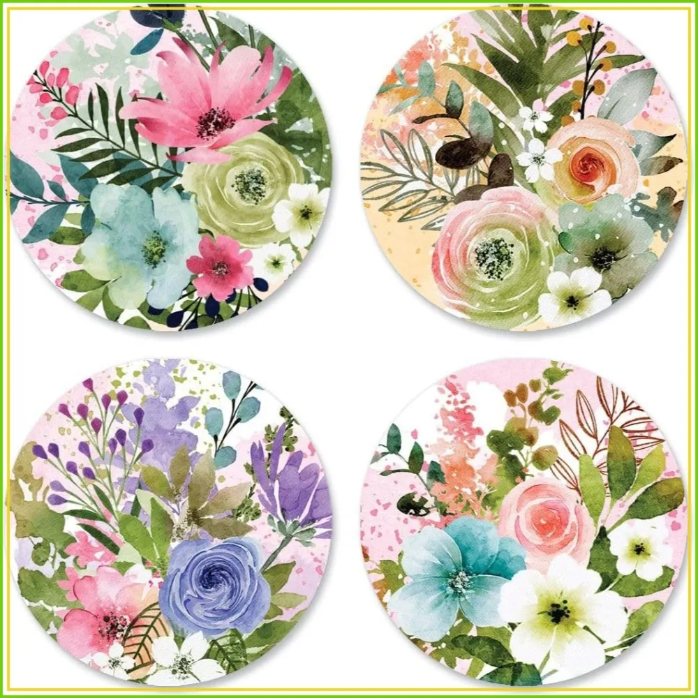 144 Floral Envelope Seals, 4 Designs, 1.5" Round Self-Adhesive
144 Floral Envelope Seals, 4 Designs, 1.5" Round Self-Adhesive